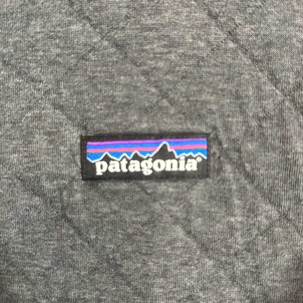 Patagonia Men’s Organic Cotton Quilted Hoody Size M - Picture 2 of 8